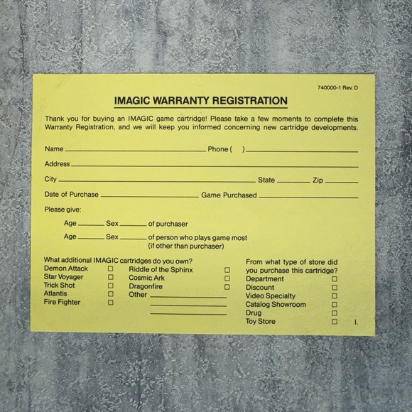 Dragonfire (Atari 2600) Complete In Box CIB - Picture 5 of 16